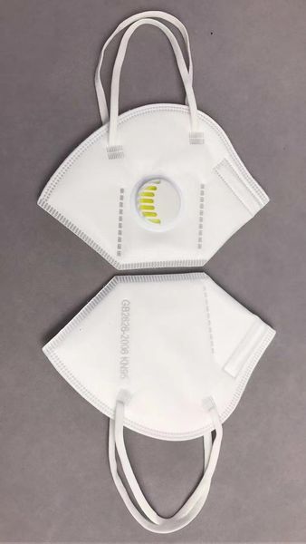 

stockdhl 500pcs kn disposable face in 5-layer white dustproof pm2.5 safety masks men women disposab