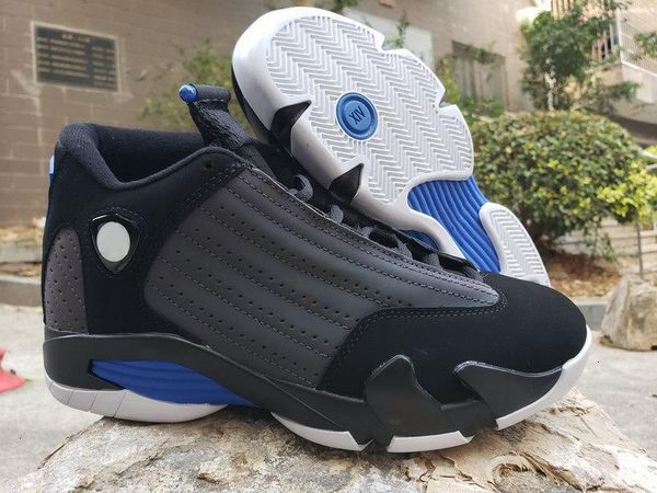 

14 reverse 3m come chameleon ferrar mens jumpman 14s yellow basketball shoes thunder last ssports sneakers rip hamilton trainers, Black