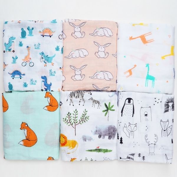 

muslinlife baby blanket newborn swaddle wrap baby bath towel muslin diaper blanket soft mattress no fluorescein baby accessories y200109