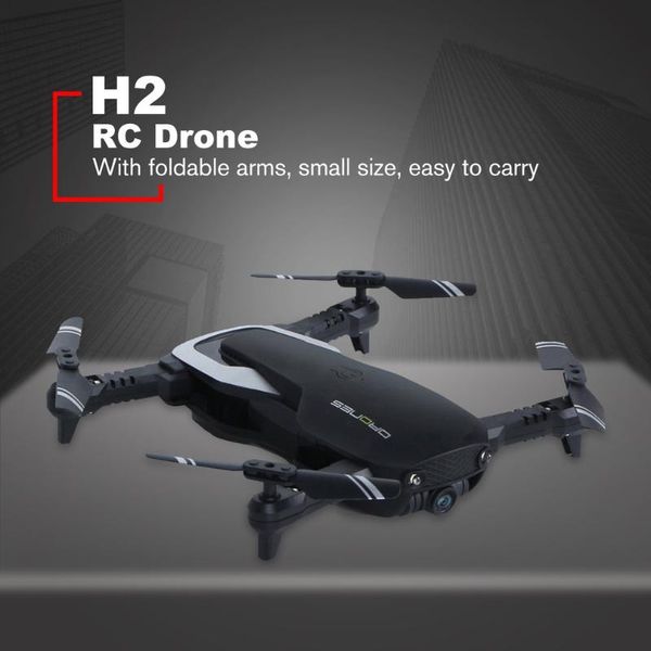 

h2 rc foldable drone headless mode drone four-axis airplane mini with 30w camera app control gesture p