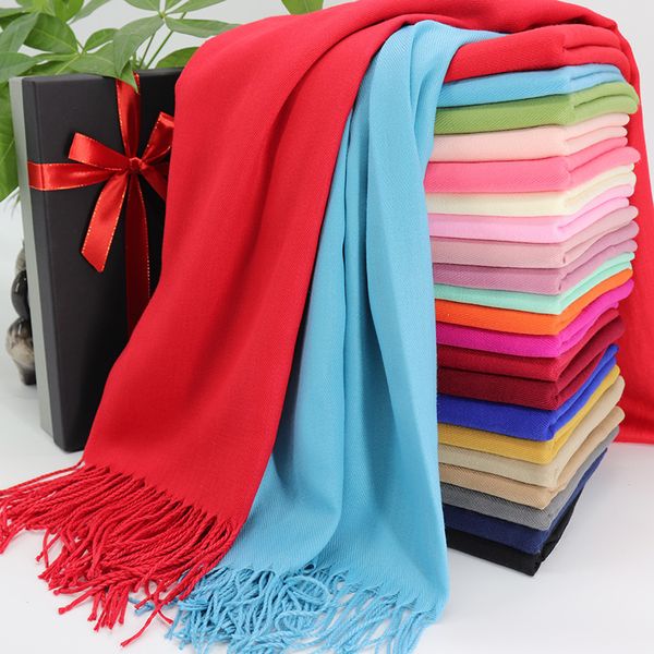 

imitation cashmere scarf for women's shawl, Blue;gray