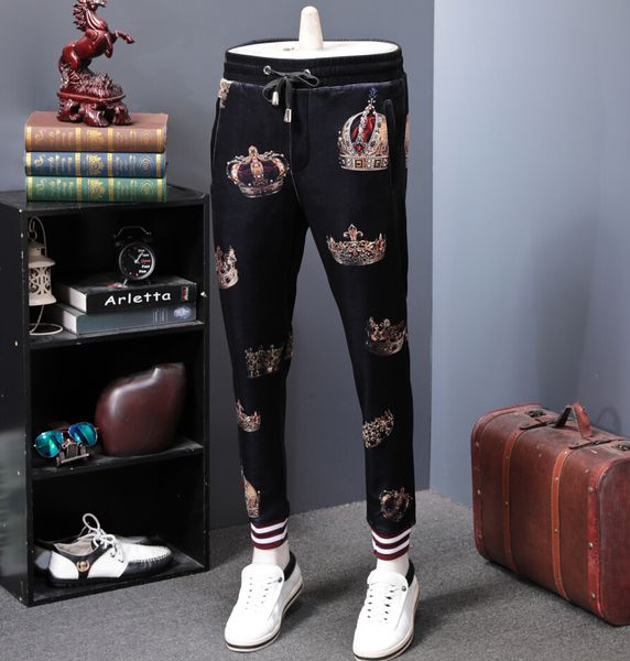 

hip hop 2020 pants fitness sportswear streetwear mens sweatpants qlrw, White;black