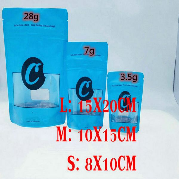 

edible 3.5g blue 3size smell herb 7g proof red herb dry stand child cookies proof dry 420 up zipper pouches packaging function bags 2 wmtdr