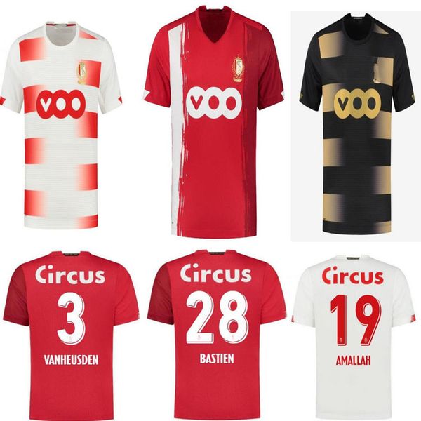 

popular 2020 2021 standard liege football jersey standard liege avenatti vanheusden cimirot emond home away 20 21 football shirt s-2xl, Black;yellow