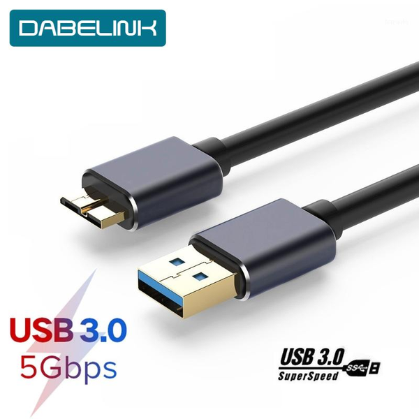 

micro b usb 3.0 cable 5gbps external hard drive disk hdd cable for s5 note3 wd seagate hdd data wire cables1