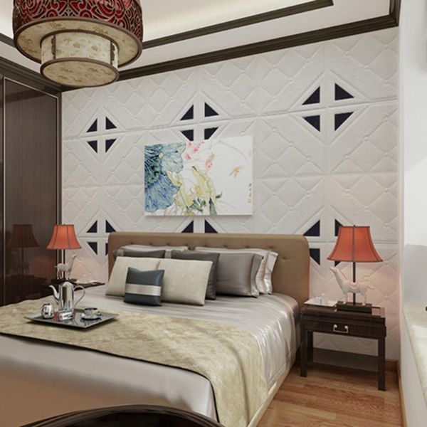 

wall stickers 3d waterproof background decor ceiling roof foam wallpaper crash-proof for household bedroom decoration