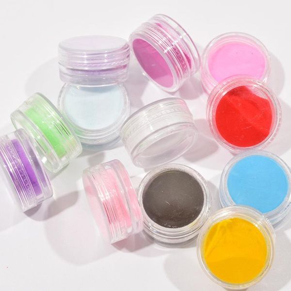 

12 colors acrylic powder uv gel powder dust design decoration nail art tips builder glitter coating set acrylic nail po qylwab, Silver;gold