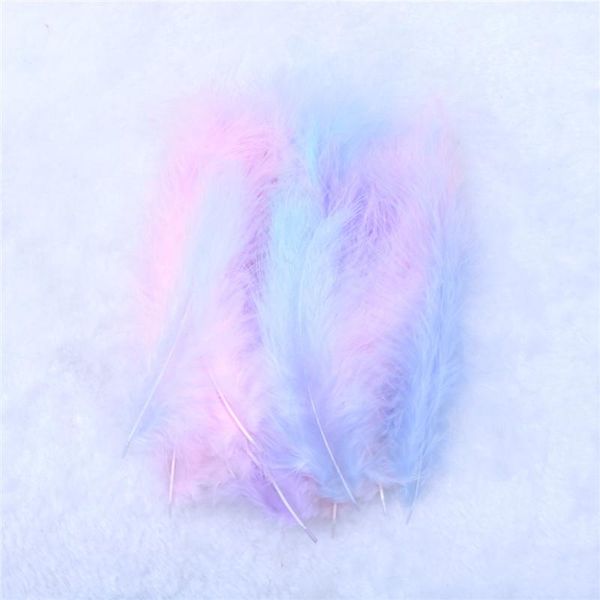 

macarons color natural swan feathers chicken plumes turkey marabou feathers for carnival halloween christmas diy craft decortion bbykba