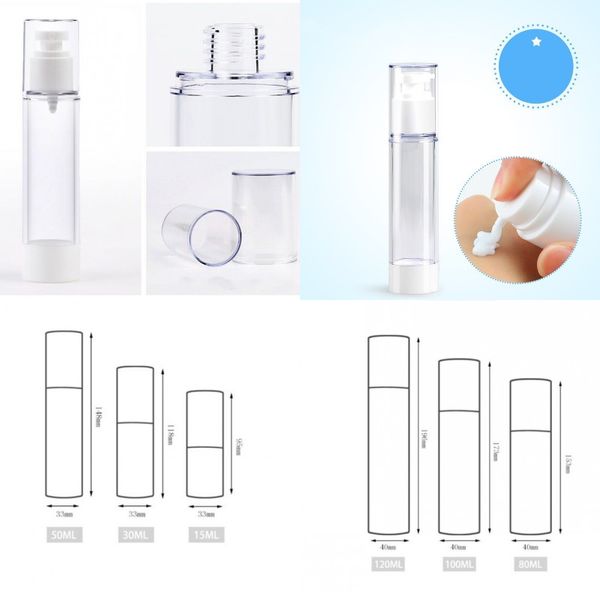 

portable multi specification cosmetics bottle men women multi specification 15 120ml emulsion spray vacuum flask 3 22dy j2