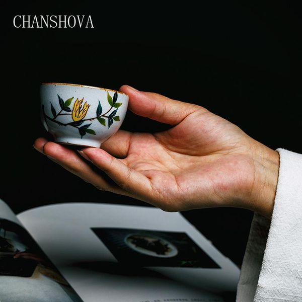 

чаншова китайский ретро стиль творческий личность ручной роспись керамическая чашка домашнего офиса маленький фарфор чайники чая h261 jllbwx