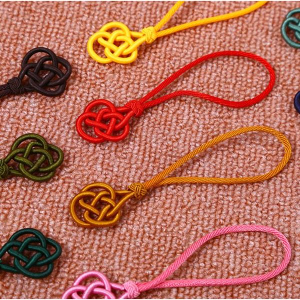 

5pcs chinese knots rope head tassel diy jewelry curtain garments handmade making tassels fabric decor accessories craft tassels h wmtwlr
