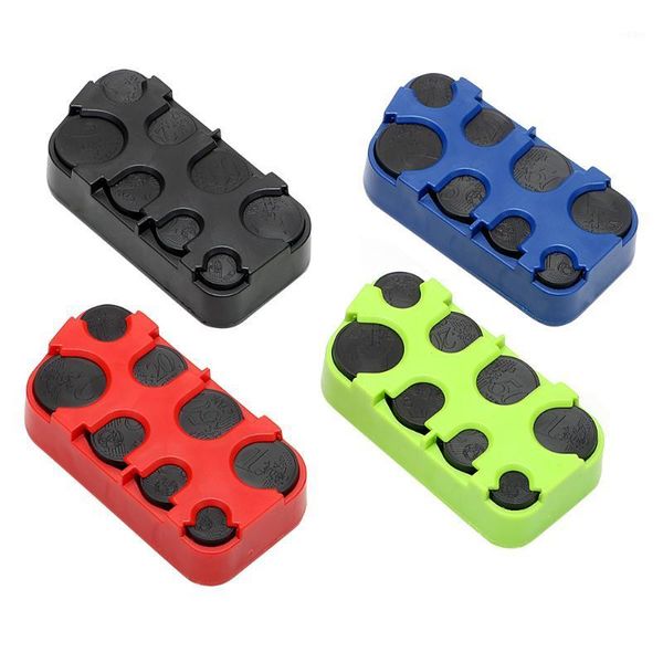 

car-styling auto coin holder storage box car euro coin case plastic money container organizer stowing tidying1