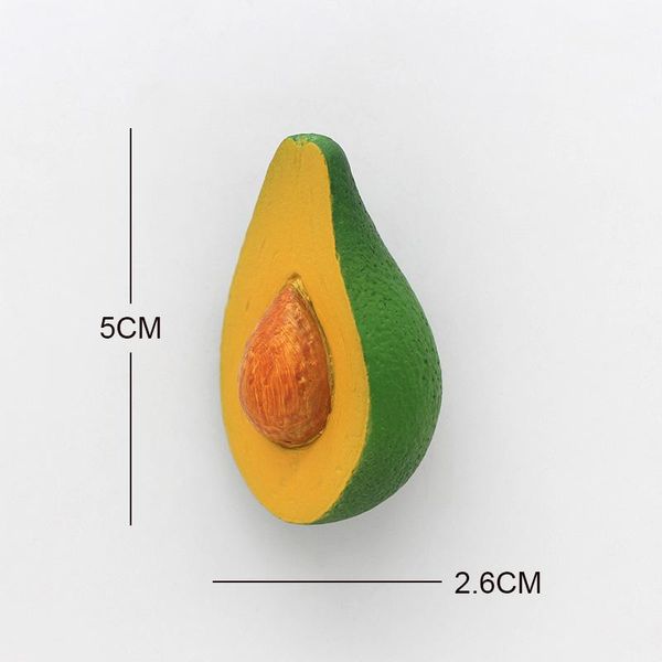 

bionic fruit credagerator с 3d-магнитами на холодильниках сосна бамбуковая авокадо папайя клубника дуриан черри карамбола главная dcor bbyqs