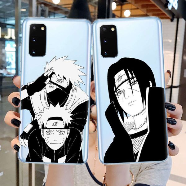 

naruto animation - mobile phone cover, silicon protection for uchiha suzumaki s8 s9 s10 s20 plus s10e note 10 20 lite super4fre