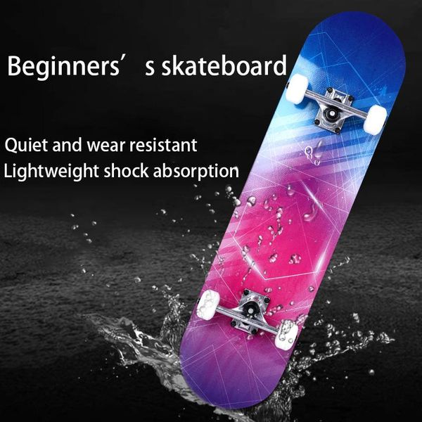 

скейтборд двух моста четырехколесный взрослый детский общий профессиональный кленовый совет vitality может быть настроен