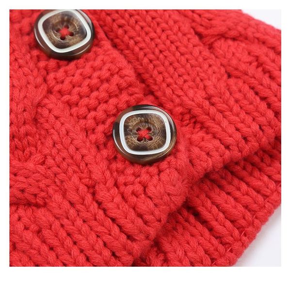 

dankeyisi winter hats for women knitted skullies beanies hat pompons cap lady bonnet button female solid cas jllybf