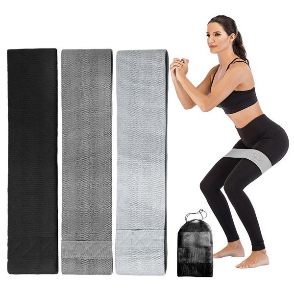 

3pcs exercise resistance loop bands set cotton resistance bands for training stretching workout sport home gym fitness equipment