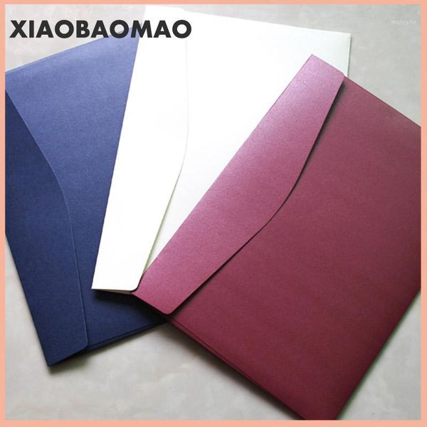 

packing bags 10pcs/lot 320mm * 230mm vintage 250g blank kraft paper diy multifunction envelope ribbon postcard box package paper1