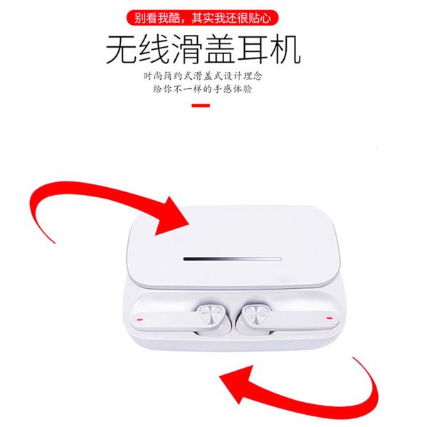 

true wirels binaural is suitable for android slide sports bluetooth headset