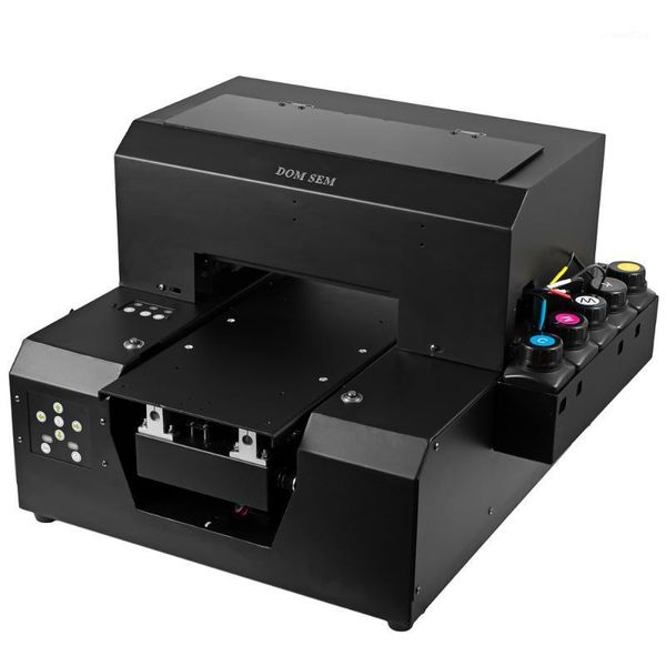 

a4 automatic uv flatbed impressora inkjet printer sublimation phone case p t shirt dtg 3d embossed texture printing machine1