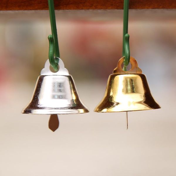 

30pcs xmas metal bells small bell christmas tree ornaments christmas decoration pendants bells home party decorations supplies wmtfae