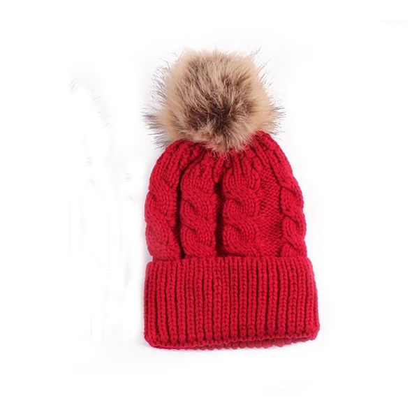 

beanie/skull caps 2021 fashion women ladies warm autumn winter beanies casual solid fur knitwear girls hats caps1, Blue;gray