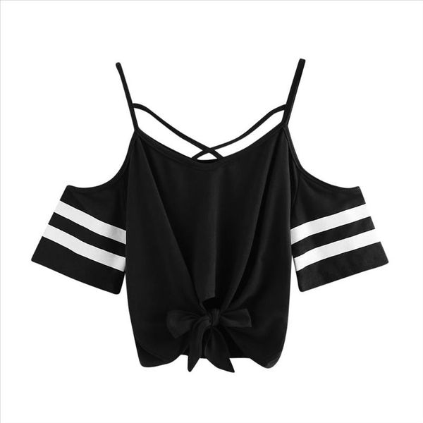 

v neck blouse women summer casual cold shoulder short sleeve harajuku women clothes 2021 aesthetic camisas mujer vintage, White