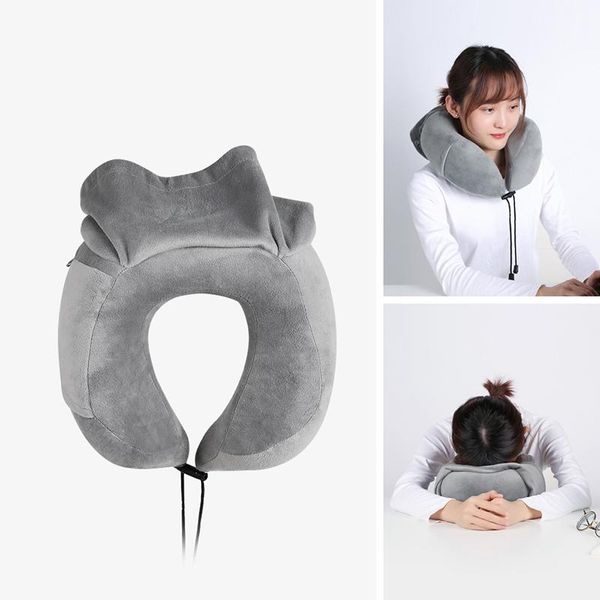 

2020 u-pillow memory cotton portable u-pillow solid simple decorations for home school office sleep high quality