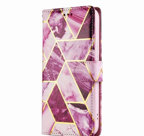 

new fashion imprinted marble stone leather wallet phone case for iphone 12 11 pro max x xr xs jllmzn allguy