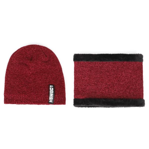 

2020 fashion knitted hat and scarf, Blue;gray