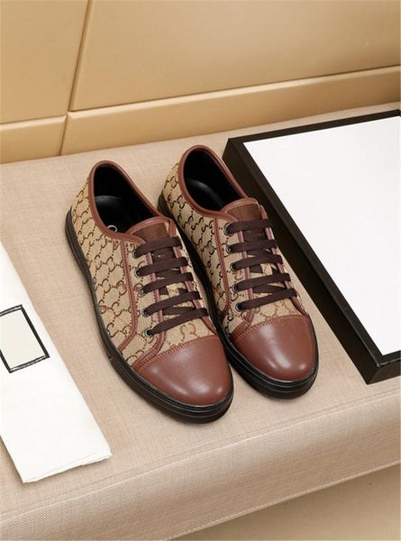 

верхний! роскошь новое поступление ретро роскошный дизайн кроссовки мужские или женские кожаные плоские повседневные туфли scarpe англия сти, Black