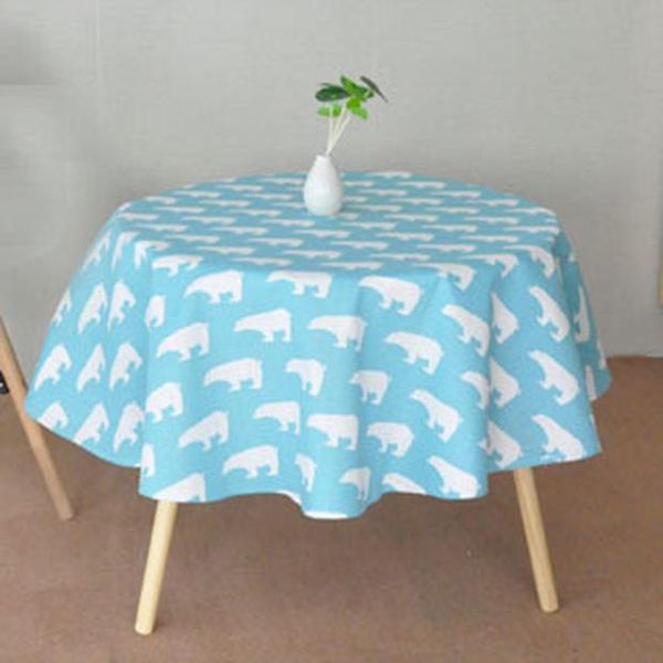 

рождественская елка с круглым столом ткань из хлопчатобумажной белья nordic round tablecloth цветная полоса стиральная стойка для чайного ст