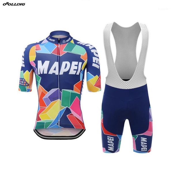 

new colors classical pro team cycling jersey set shorts customized road mountain race orolling1, Black;blue