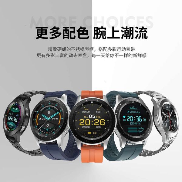 

new circle screen smart phone wristband exercise heart rate sleep monitoring w68 watchbgt
