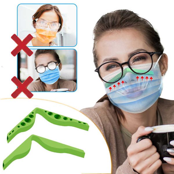 

nose bridges flexible anti fog silicone nose bridge pads design protection strip prevent eyeglasses from fogging mask kimter-x778z, Black