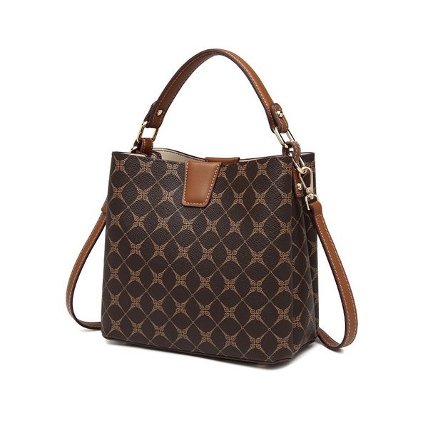 

2020 retro bucket standard high capacity casual shoulder messenger bags ladies bag female purse 278z