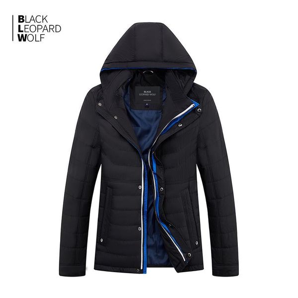 

blackleopardwolf 2019 new arrival thin cotton with a hood fashion style down jacket men for spring zc-c562, Black