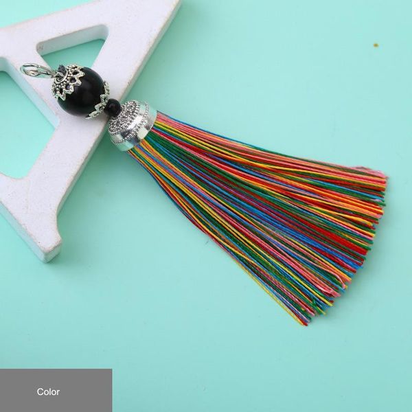 

5pcs polyester hanging tassel key jewelry diy crafts supplies hand making charms pendants tassels beaded fringe h jlluhv