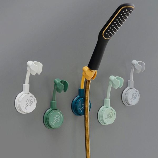 

bath accessory set punch-universal adjustable shower bracket bathroom head holder nozzle adjustment adjusting base mount