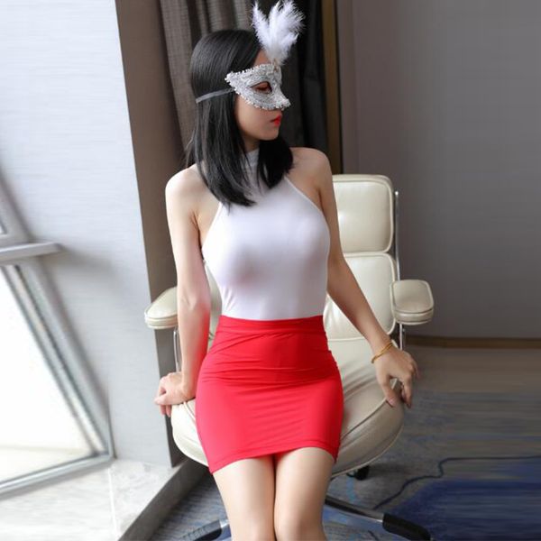 

underwear sao pajamas open gear no take off passion suit, Red;black