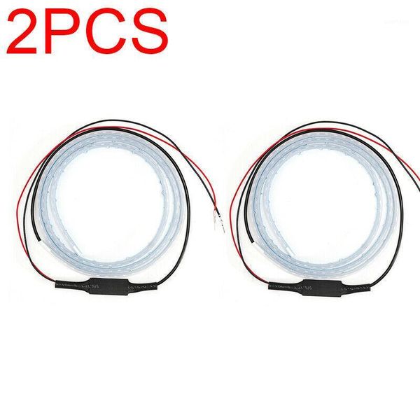 

2pcs warning light car door open welcome lamp led light anti-collision1
