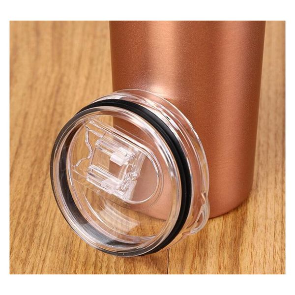 

20oz skinny tumbler stainless steel vacuum insulated straight cup beer coffee mug glasses with lids and straws jllupr sport777