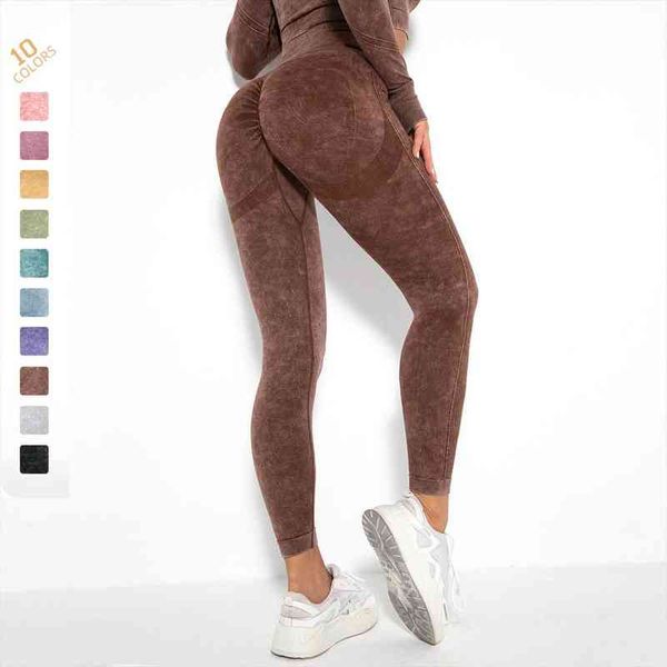 

women sports pants push up workout leggings for sport legging gym activewear high waist seamless shackles running trouse, Black