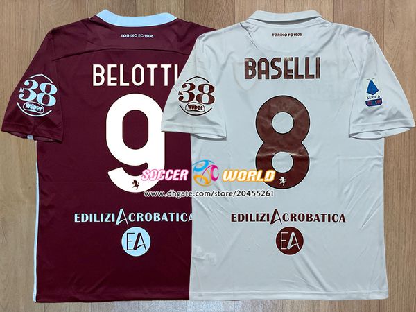 

2021 torino fc maglia da calcio belotti falque izzo nkoulou jerseys zaza baselli 20 21 torino maillot de jersey size s, Black