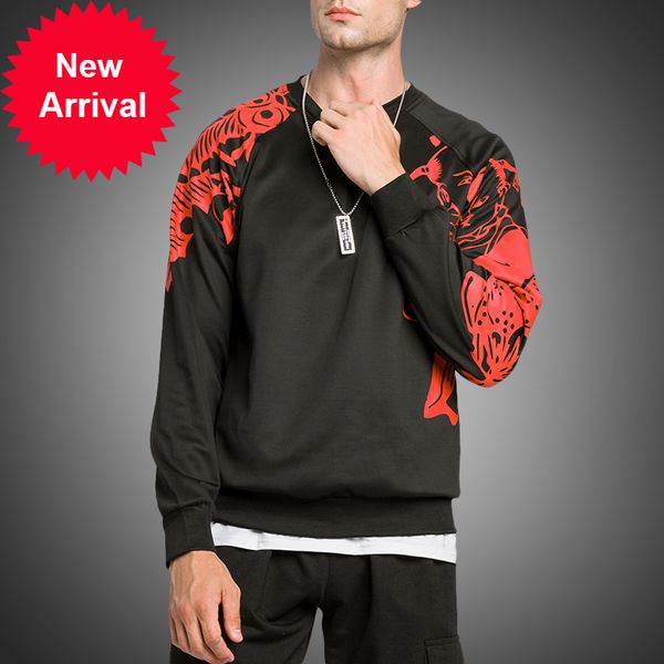 

men's sweatpants of vintage japanese-style 2020 new arrival hoodie fashion casual training high-quality sports fitness streetwear, Black