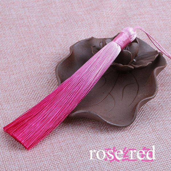

12pcs lot color gradient tassels silk fringe bangs flower tassel trim decorative tassels for curtains home decoration accessorie h qyloli