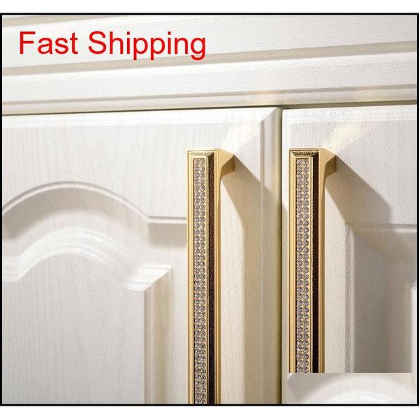 

luxury drawer cabinet handles wardrobe cupboard door pull czech crystal 24k gold or chrome homeware furn qylxbe homes2011