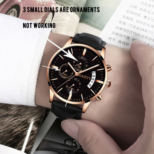 

luxury 2021 relogio masculino watches men fashion sport stainless steel case leather band watch quartz z business wristwatch reloj hombre fa, Slivery;brown