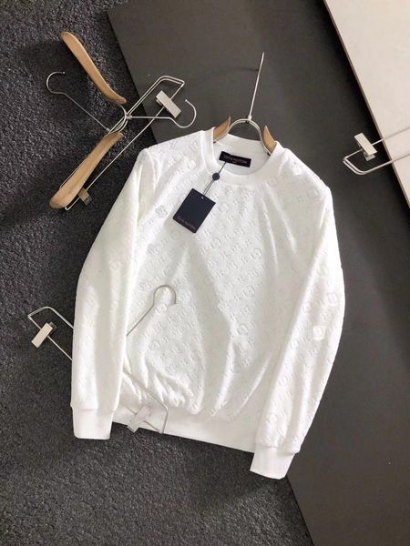 

new fall 2020 casual men's sweater embroidery pullover long sleeve youth popular loose collar men's sweater, Black