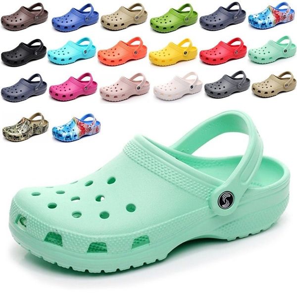 

2020 fashion breathable shoes women sandals ladies beach sandals hollow out casual outdoor waterproof slippers flats shoes y1124, Black